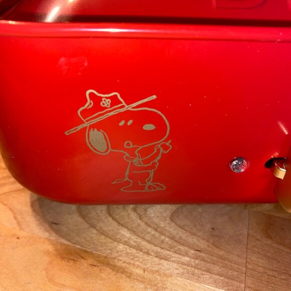 BRUNO Peanuts Beaglescout Snoopy Woodstock Handle Hotplate Grill Griddle - Picture 3 of 16